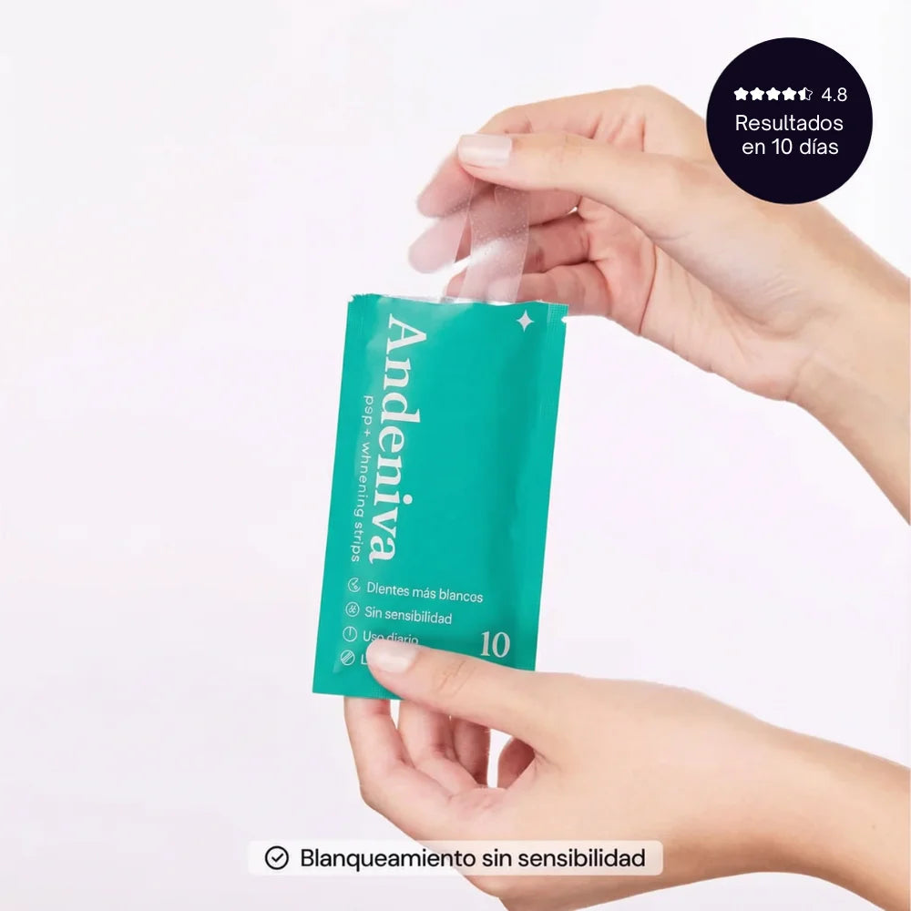 Tiras Blanqueadoras de Dientes